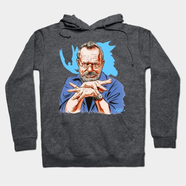 Terry Gilliam - An illustration by Paul Cemmick Hoodie by PLAYDIGITAL2020